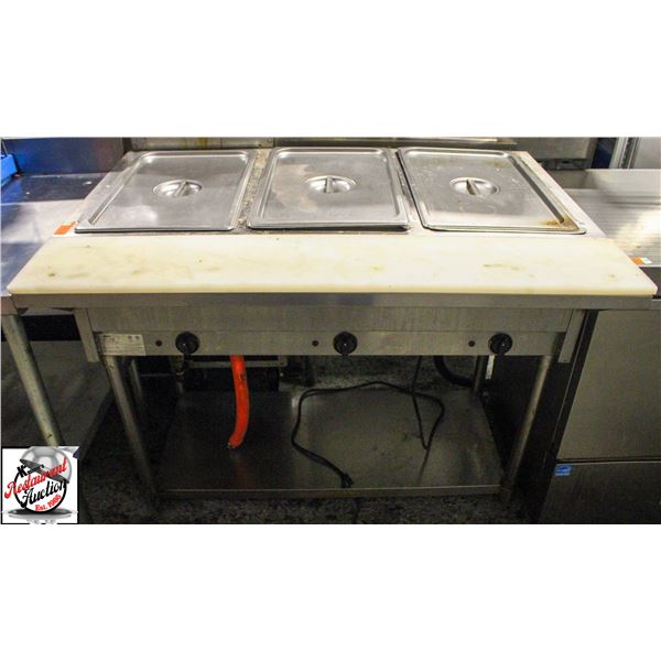 BAILIFF SEIZURE: OMCAN STEAM TABLE