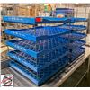 Image 2 : BAILIFF SEIZURE: 10 BLUE PLASTIC BREAD TRAYS