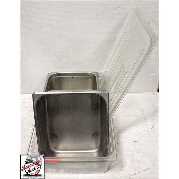 BAILIFF SEIZURE: ASSORTED PLASTIC AND S/S INSERTS