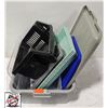 Image 1 : BAILIFF SEIZURE: ASSORTED PLASTIC BINS, TRAYS, ETC
