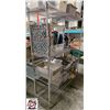Image 2 : BAILIFF SEIZURE: CHROME 4-TIER WIRE RACK