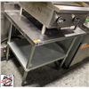 Image 2 : BAILIFF SEIZURE: S/S WORK TABLE 26" X 30" X 34.5"