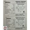 Image 4 : BAILIFF SEIZURE: MIDEA WHITE UPRIGHT FREEZER