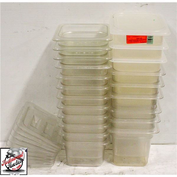 BAILIFF SEIZURE: 21 PLASTIC 1/6-SIZE INSERTS