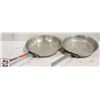 Image 1 : BAILIFF SEIZURE: 2 OMCAN ALUMINUM 12" FRYING PANS