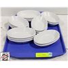 Image 1 : 16 WHITE OVAL RAMEKINS 5" X 3"