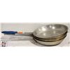 Image 1 : BAILIFF SEIZURE: 3 BROWNE 14" FRYING PANS