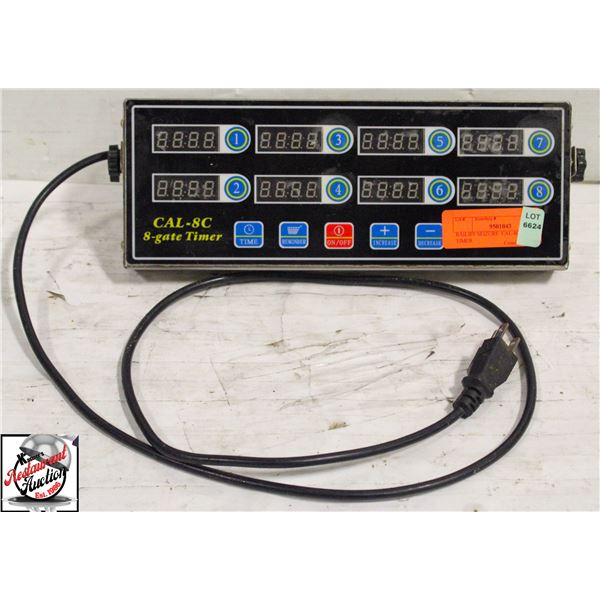 BAILIFF SEIZURE: CAL-8C 8-GATE TIMER