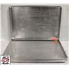 Image 1 : BAILIFF SEIZURE: 6 ALUMINUM PANS 18" X 26"