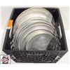 Image 2 : BAILIFF SEIZURE: CRATE OF ASSORTED PIZZA PANS