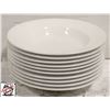 Image 1 : 10 WHITE 9" PASTA BOWLS