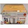 Image 1 : ALL THINGS KITCHEN S/S COVERED 16 QT STOCK POT