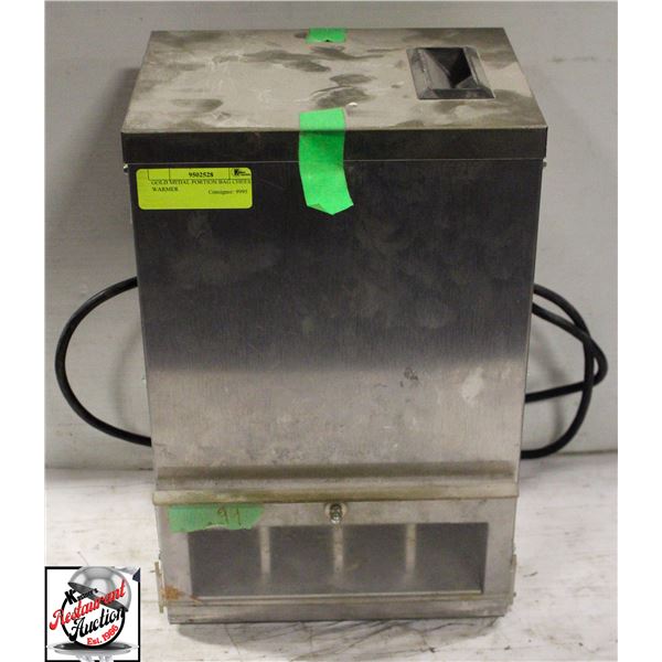 GOLD MEDAL PORTION BAG CHEESE WARMER