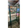 Image 1 : BAILIFF SEIZURE: GREEN 4-TIER WIRE RACK