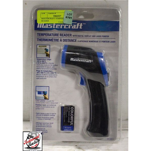 MASTERCRAFT TEMPERATURE READER