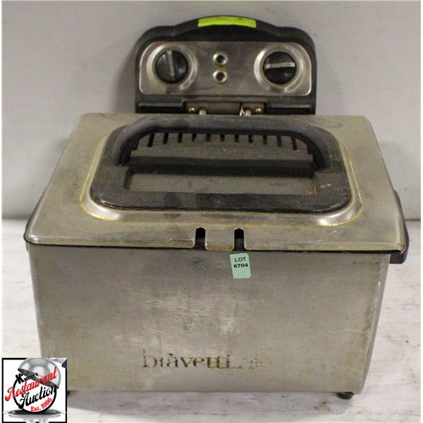 BRAVETTI COUNTERTOP DEEP FRYER