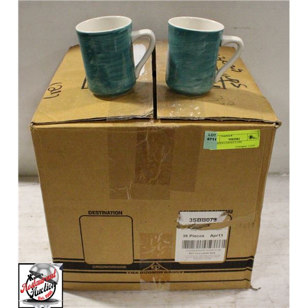 36 GREEN COFFEE CUPS