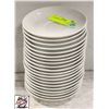 Image 1 : 20 WHITE 6" SAUCERS