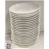 Image 1 : 20 WHITE 6" SAUCERS