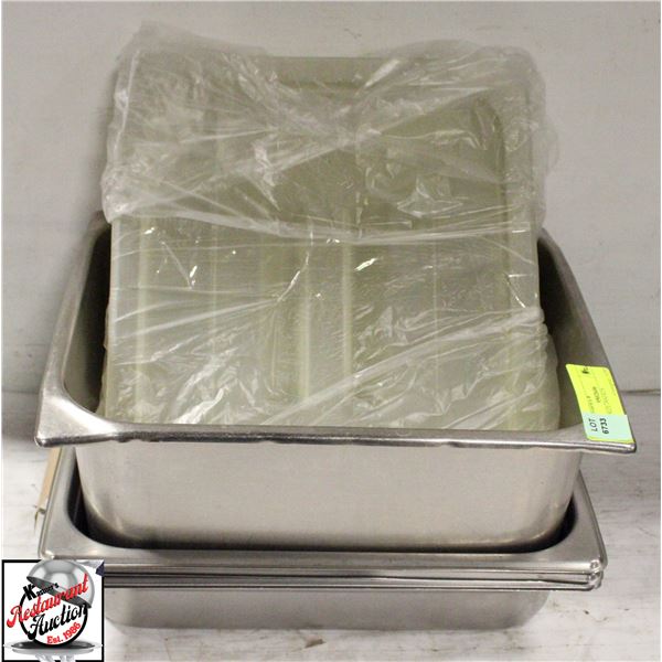 4 S/S 1/2-SIZE INSERTS
