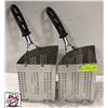 Image 1 : 2 ALUMINUM PASTA BASKETS