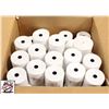 Image 1 : BAILIFF SEIZURE: BOX OF 35 RECEIPT PAPER ROLLS