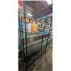 Image 1 : BAILIFF SEIZURE: GREEN 4-TIER WIRE RACK