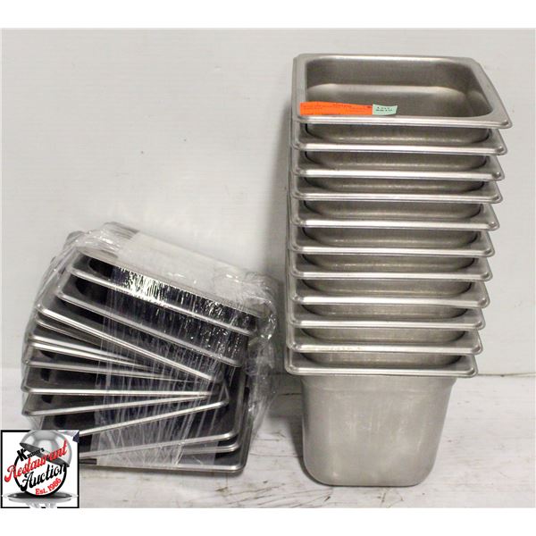 BAILIFF SEIZURE: 11 S/S 1/6-SIZE INSERTS
