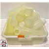 Image 1 : BAIIFF SEIZURE: BIN OF PLASTIC SQUEEZE BOTTLES