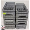 Image 1 : 6 PLASTIC 1/2-SIZE DISHWASHER RACKS