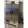 Image 2 : NEW 54" S/S 2-DOOR UPRIGHT FREEZER