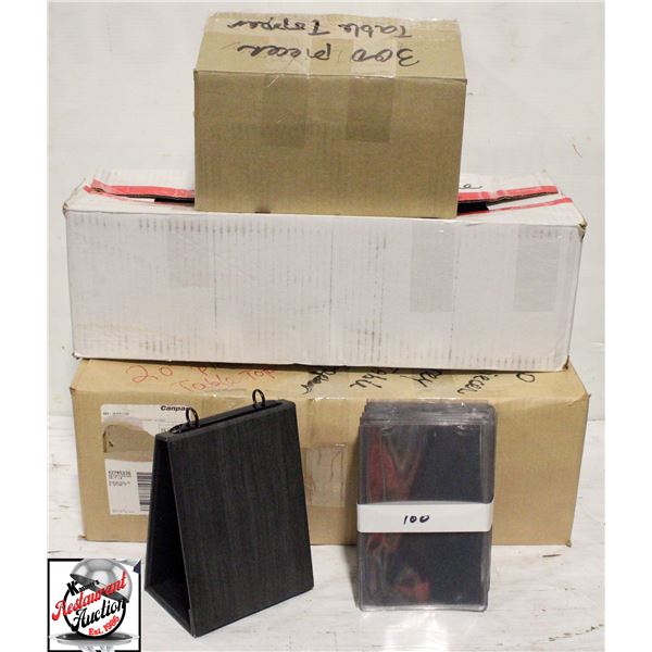 36 GREY TABLE TOPPER/MENU DISPLAYS