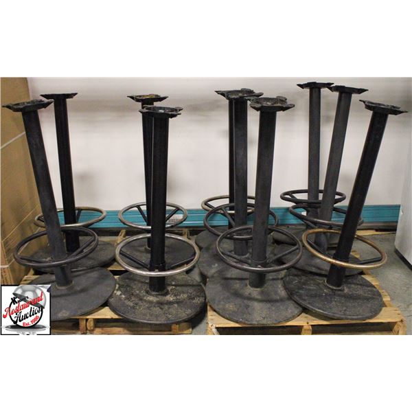 10 BAR HEIGHT TABLE BASES