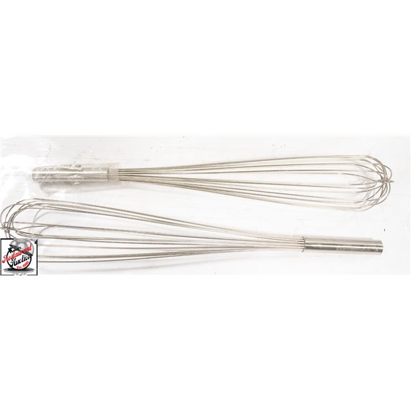 2 NEW JOHNSON ROSE 24" FRENCH WHIPS