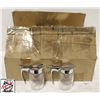 Image 1 : CASE OF 12 NEW JOHNSON ROSE SYRUP JARS W/ LIDS