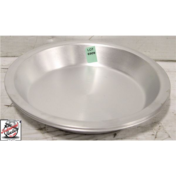 3 NEW JOHNSON ROSE ALUMINUM 8" PIE PLATES