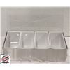 Image 1 : NEW UPDATE INTERNATIONAL 4-COMPARTMENT CONDIMENT