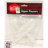 Image 1 : 12 NEW TABLECRAFT LIQUOR POURERS