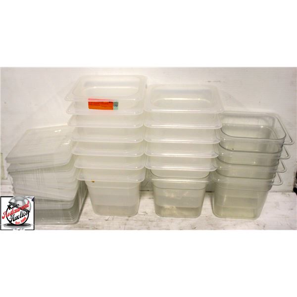 BAILIFF SEIZURE: 17 PLASTIC 1/6-SIZE INSERTS