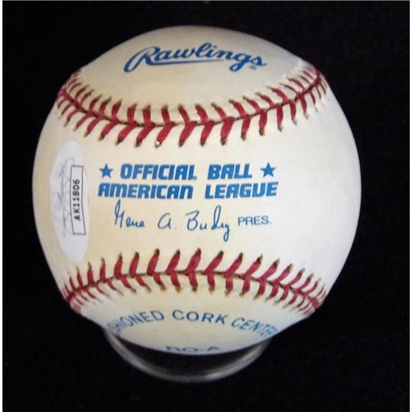 Chicago White Sox Chico Carrasquel Signed Official American League Baseball JSA Authenticated