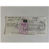 Image 1 : Zeppo Marx signed receipt