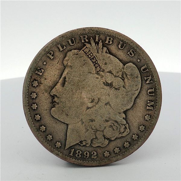 1892-S US Morgan Silver Dollar