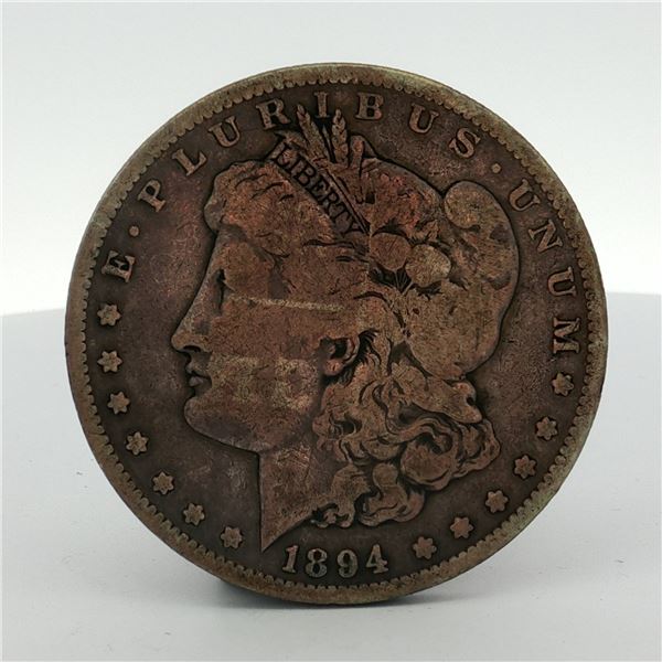 1894-S US Morgan Silver Dollar