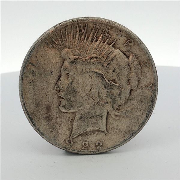 1922 US Peace Silver Dollar