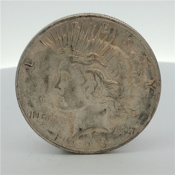 1923 US Peace Silver Dollar