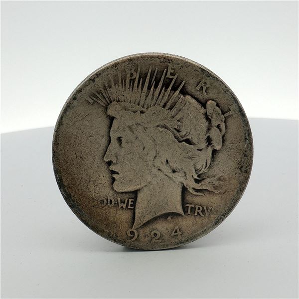 1924 US Peace Silver Dollar