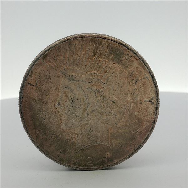 US 1924 Peace Silver Dollar