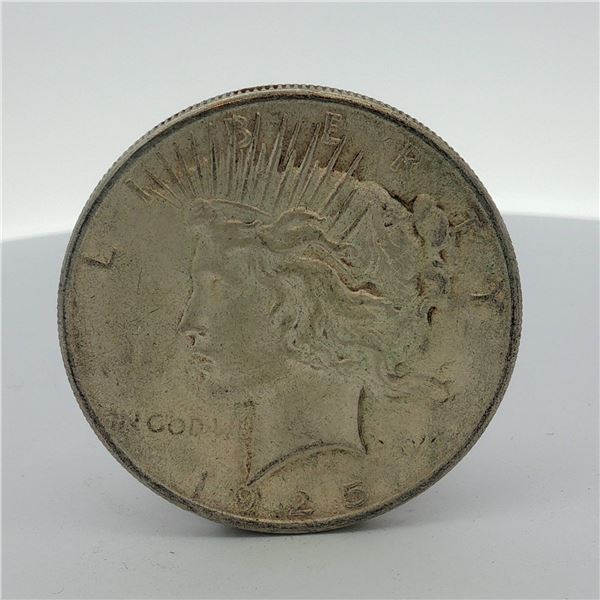 US 1925 Peace Silver Dollar