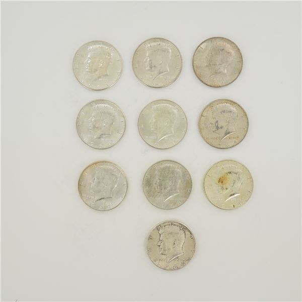 A Collection of US 1964 Kennedy Half Dollars $5.00 Face Value