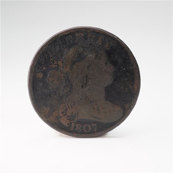 1807 Draped Bust 1 Cent Coin